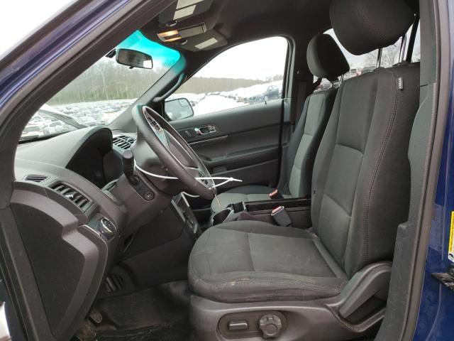 1FM5K8AR6EGC27344 - 2014 FORD EXPLORER POLICE INTERCEPTOR 蓝色 照片 7