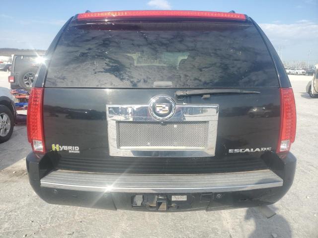 1GYFK43549R194523 - 2009 CADILLAC ESCALADE HYBRID BLACK photo 6