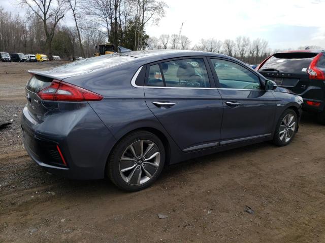 KMHC85LC4JU091739 - 2018 HYUNDAI IONIQ LIMITED GRAY photo 3