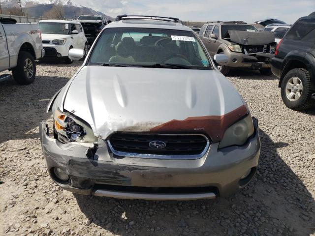 4S4BP85CX54379803 - 2005 SUBARU LEGACY OUTBACK H6 R VDC SILVER photo 5