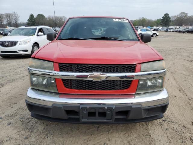 1GCDT136558238871 - 2005 CHEVROLET COLORADO RED photo 5