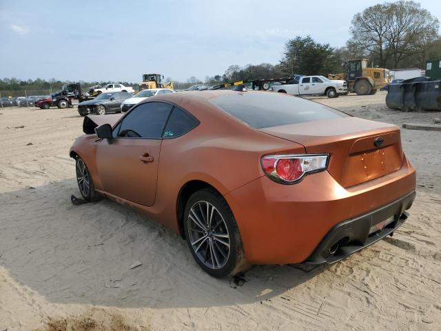 JF1ZCAB17D2606521 - 2013 SUBARU BRZ 2.0 PREMIUM ORANGE photo 2