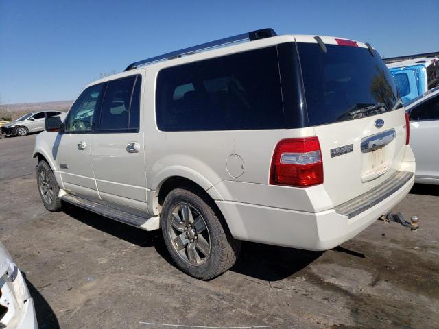 1FMFK20577LA75195 - 2007 FORD EXPEDITION EL LIMITED CREAM photo 2