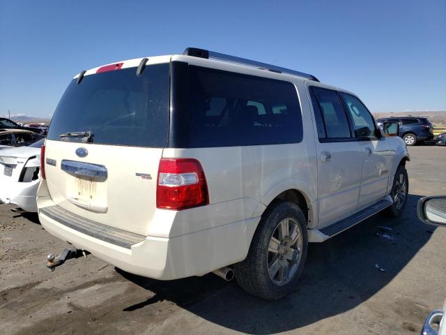 1FMFK20577LA75195 - 2007 FORD EXPEDITION EL LIMITED CREAM photo 3