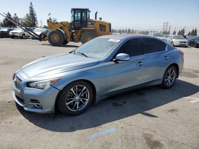 JN1EV7AP4HM741870 - 2017 INFINITI Q50 PREMIUM BLUE photo 1