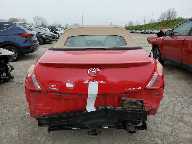 4T1FA38P56U083982 - 2006 TOYOTA CAMRY SOLA SE RED photo 6