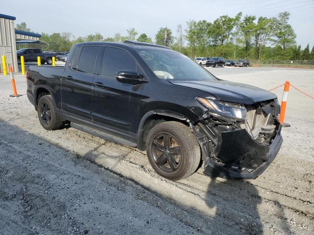 5FPYK3F87NB002372 - 2022 HONDA RIDGELINE BLACK EDITION BLACK photo 4