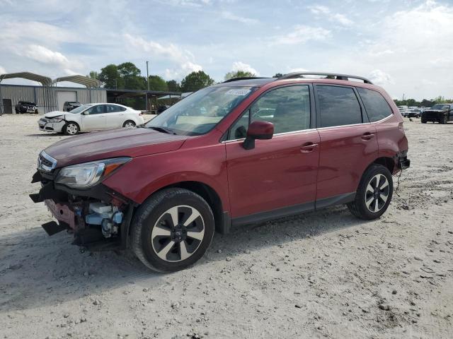 JF2SJARC9JH492427 - 2018 SUBARU FORESTER 2.5I LIMITED RED photo 1