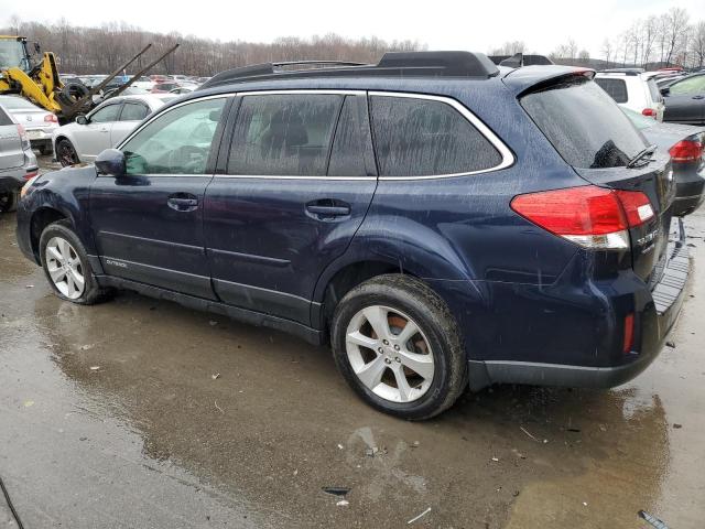 4S4BRDKC1D2300813 - 2013 SUBARU OUTBACK 3.6R LIMITED BLUE photo 2