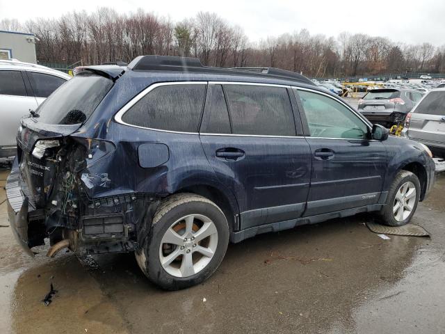 4S4BRDKC1D2300813 - 2013 SUBARU OUTBACK 3.6R LIMITED BLUE photo 3