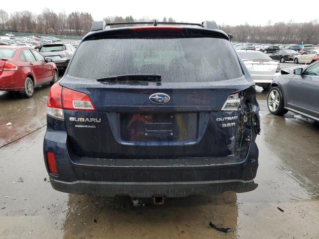 4S4BRDKC1D2300813 - 2013 SUBARU OUTBACK 3.6R LIMITED BLUE photo 6