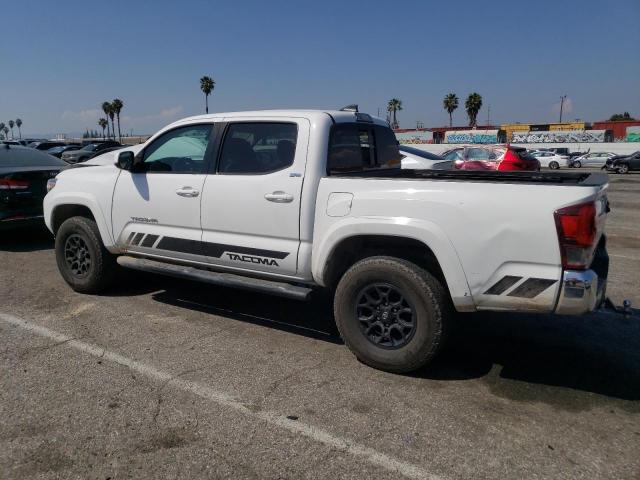 3TMAZ5CN4KM086430 - 2019 TOYOTA TACOMA DOUBLE CAB WHITE photo 2