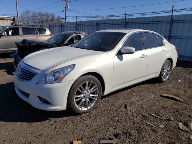 JN1CV6ARXBM352256 - 2011 INFINITI G37 WHITE photo 1