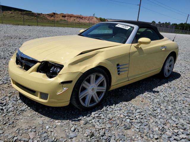 1C3AN65L95X045663 - 2005 CHRYSLER CROSSFIRE LIMITED YELLOW photo 1
