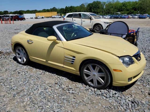 1C3AN65L95X045663 - 2005 CHRYSLER CROSSFIRE LIMITED YELLOW photo 4