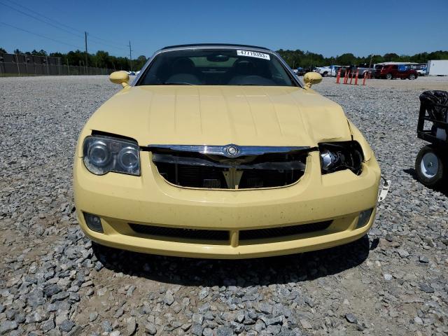 1C3AN65L95X045663 - 2005 CHRYSLER CROSSFIRE LIMITED YELLOW photo 5