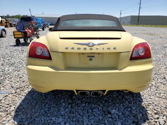 1C3AN65L95X045663 - 2005 CHRYSLER CROSSFIRE LIMITED YELLOW photo 6