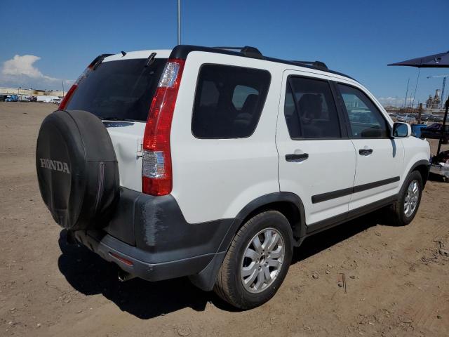 JHLRD68876C015680 - 2006 HONDA CR-V EX WHITE photo 3