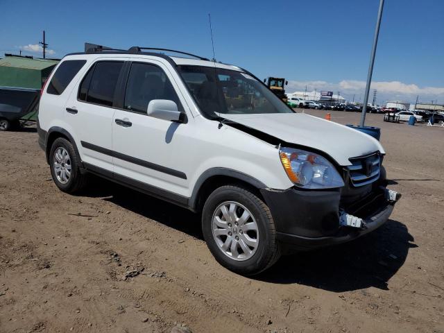 JHLRD68876C015680 - 2006 HONDA CR-V EX WHITE photo 4