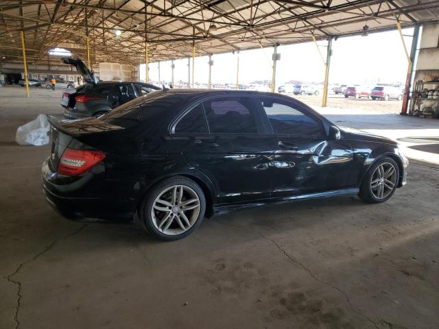 WDDGF4HB0DR254292 - 2013 MERCEDES-BENZ C 250 BLACK photo 3