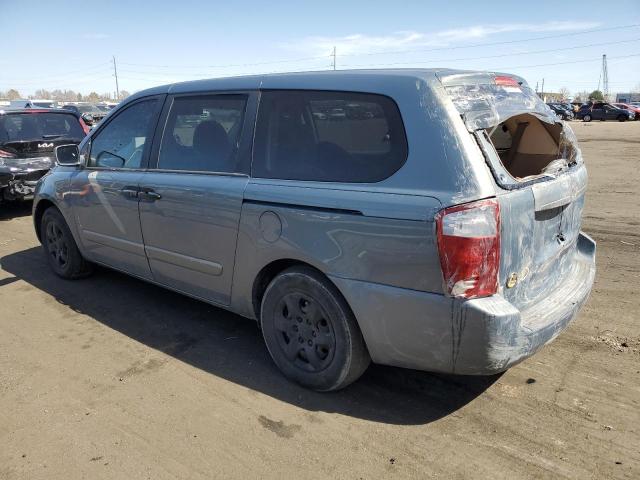 KNDMB233066020204 - 2006 KIA SEDONA EX BLUE photo 2