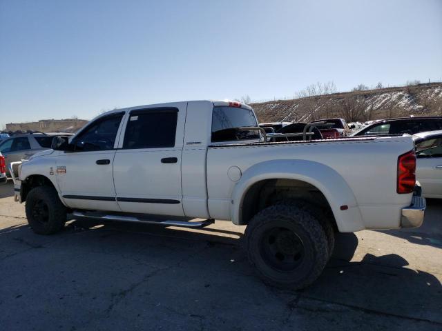 3D7MX49C77G716083 - 2007 DODGE RAM 3500 WHITE photo 2