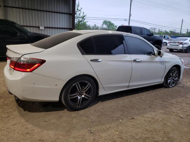 1HGCR3F80FA018293 - 2015 HONDA ACCORD EXL WHITE photo 3