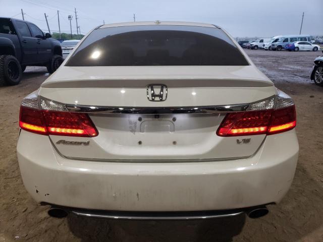 1HGCR3F80FA018293 - 2015 HONDA ACCORD EXL WHITE photo 6