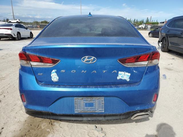 5NPE24AF3JH602101 - 2018 HYUNDAI SONATA SE BLUE photo 6