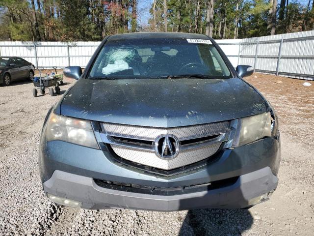2HNYD28307H541776 - 2007 ACURA MDX TECHNOLOGY TEAL photo 5