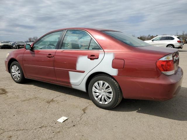 4T1BE30K36U128176 - 2006 TOYOTA CAMRY LE RED photo 2