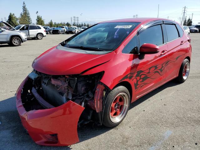 3HGGK5H53FM723659 - 2015 HONDA FIT LX RED photo 1