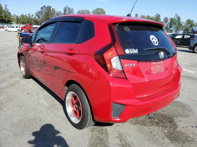 3HGGK5H53FM723659 - 2015 HONDA FIT LX RED photo 2