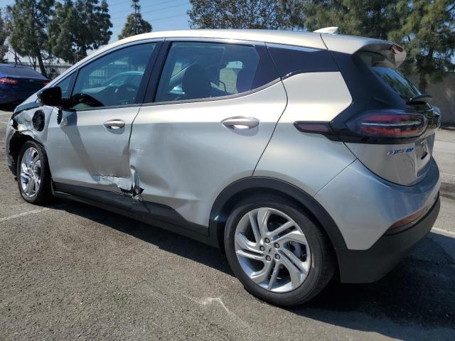 1G1FW6S04P4178997 - 2023 CHEVROLET BOLT EV 1LT SILVER photo 2