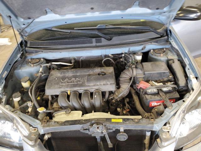 2T1KR32E94C276746 - 2004 TOYOTA MATRIX XR رمادي صورة 11