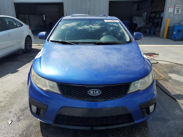 KNAFW6A36C5622174 - 2012 KIA FORTE SX BLUE photo 5