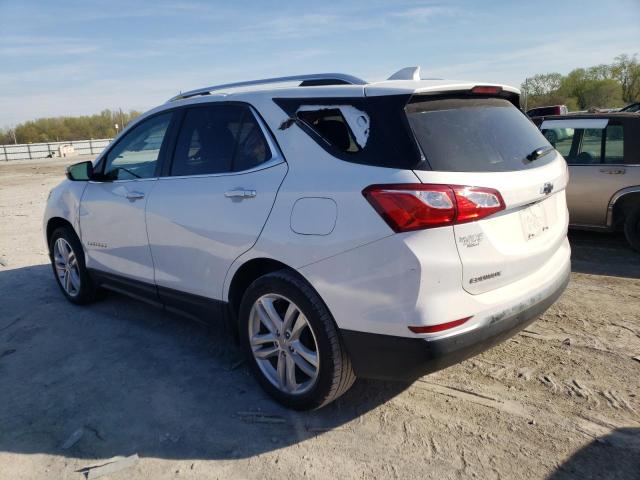 3GNAXNEV1MS117321 - 2021 CHEVROLET EQUINOX PREMIER WHITE photo 2