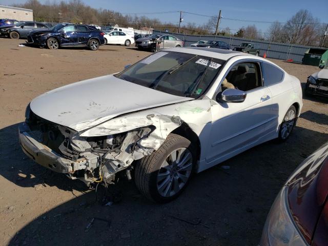 1HGCS2B8XAA000493 - 2010 HONDA ACCORD EXL WHITE photo 1