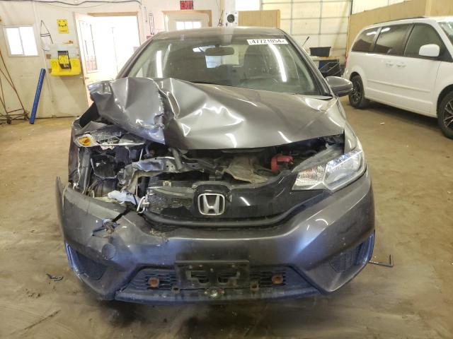 3HGGK5G56HM711882 - 2017 HONDA FIT LX CHARCOAL photo 5