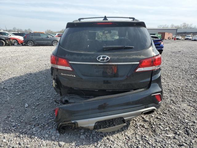 KM8SN4HF3HU168953 - 2017 HYUNDAI SANTA FE SE BLACK photo 6