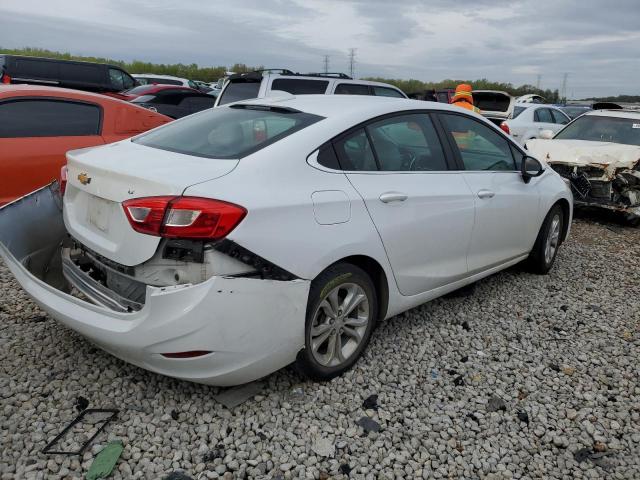 1G1BE5SM9K7119014 - 2019 CHEVROLET CRUZ LT WHITE photo 3