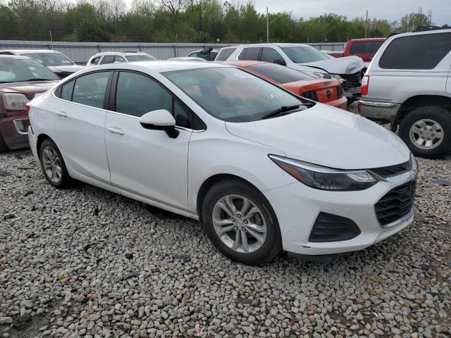 1G1BE5SM9K7119014 - 2019 CHEVROLET CRUZ LT WHITE photo 4