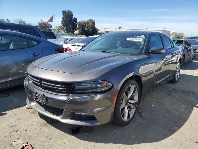 2C3CDXCT9FH863050 - 2015 DODGE CHARGER R/T GRAY photo 1