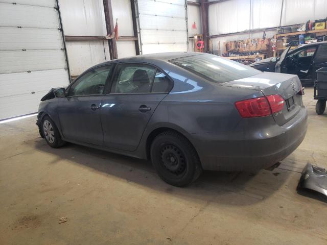 3VW2K7AJ5DM415172 - 2013 VOLKSWAGEN JETTA BASE Մոխրագույն լուսանկար 2