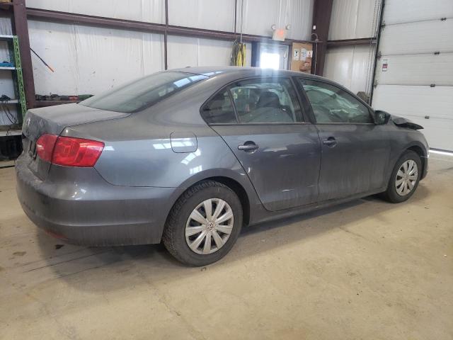 3VW2K7AJ5DM415172 - 2013 VOLKSWAGEN JETTA BASE Մոխրագույն լուսանկար 3