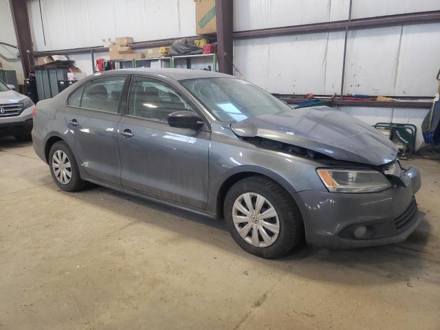 3VW2K7AJ5DM415172 - 2013 VOLKSWAGEN JETTA BASE Մոխրագույն լուսանկար 4