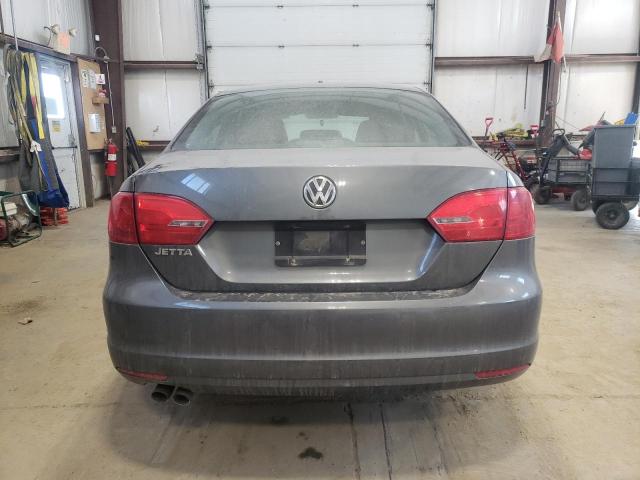 3VW2K7AJ5DM415172 - 2013 VOLKSWAGEN JETTA BASE Մոխրագույն լուսանկար 6