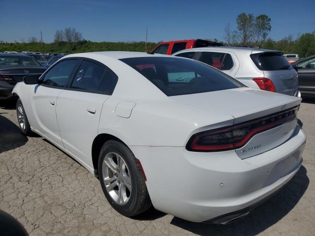 2C3CDXBGXLH123572 - 2020 DODGE CHARGER SXT WHITE photo 2