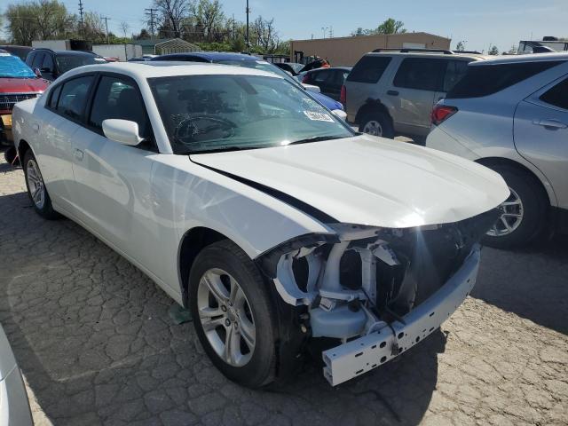 2C3CDXBGXLH123572 - 2020 DODGE CHARGER SXT WHITE photo 4