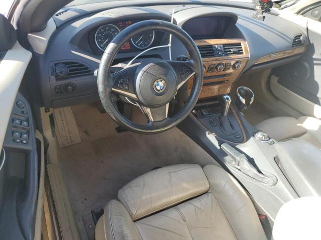 WBAEK73455B325209 - 2005 BMW 645 CI AUTOMATIC SILVER photo 8